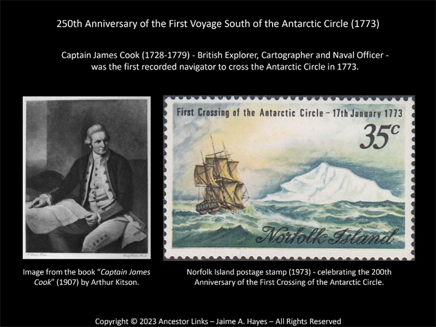 250th Anniversary of the First Voyage South of the
          Antarctic Circle