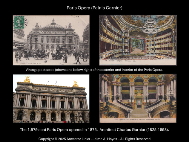 150th Anniversary of the Opening of the Paris Opera
          (Palais Garnier)