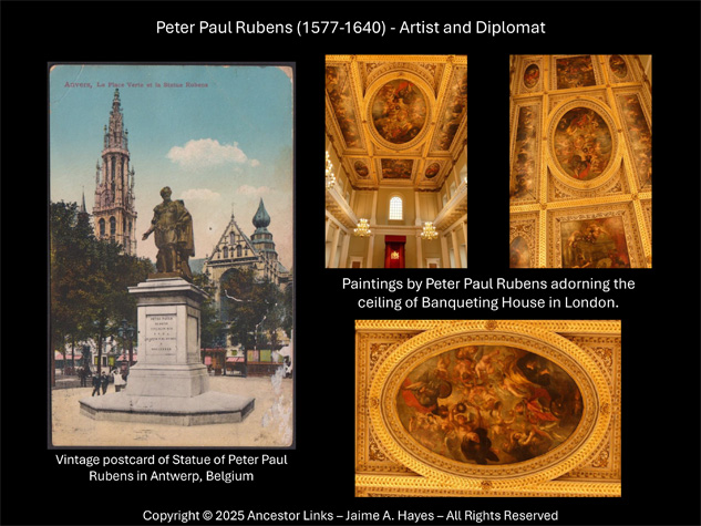 385th Anniversary of the Death of Peter Paul Rubens
          (1577-1640) - Artist and Diplomat