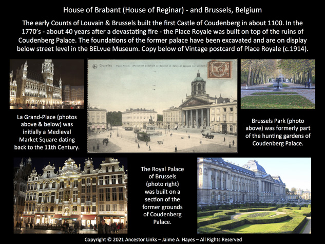 House of Brabant (House of Reginar) - and Brussels,
          Belgium